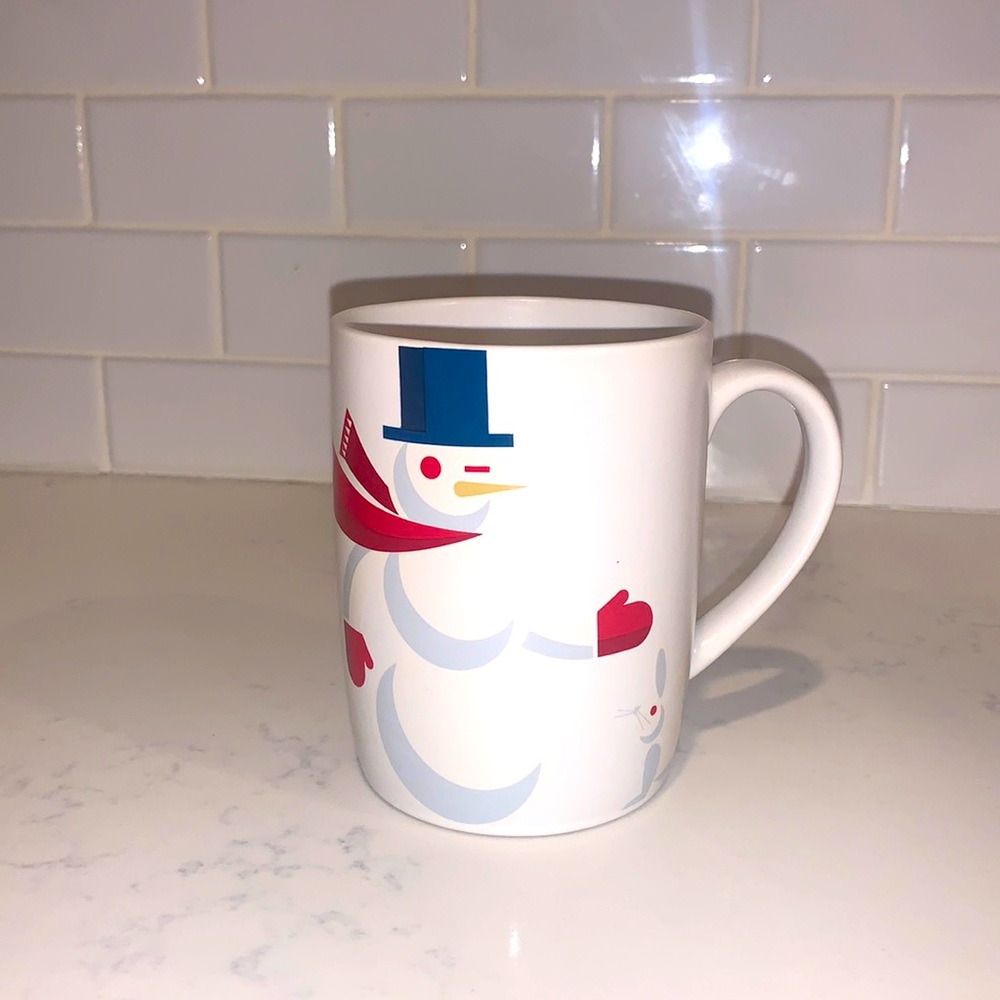 Starbucks 2012 Christmas Snowman Mug